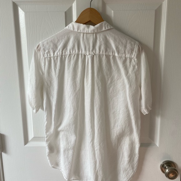 White popover shirt - Picture 2 of 4